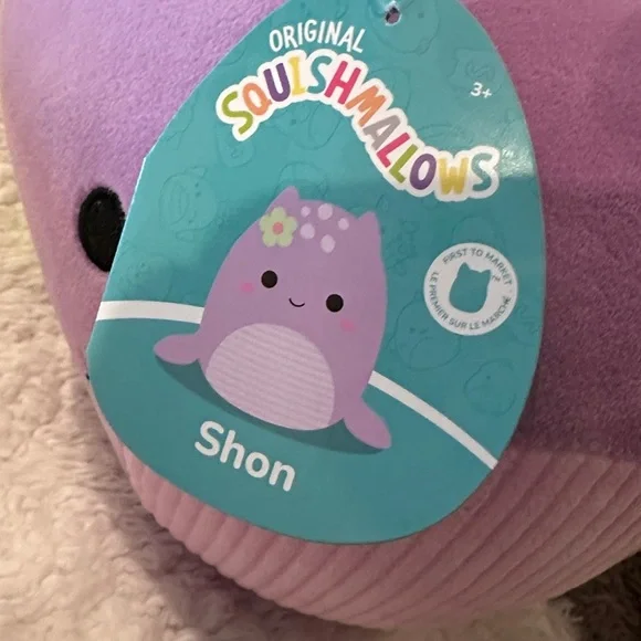 RARE  8” Squishmallow Shon the Loch Ness monster - Picture 4 of 6